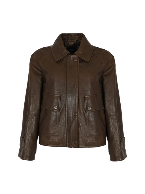 Giacca a camicia Berbice in nappa WEEKEND MAX MARA | 2525446021600001